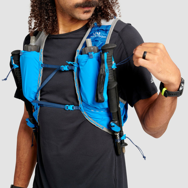 Ultimate Direction | Ultra Vest 6.0 | 10 Liter | Hardlooprugzak | Unisex | +2 Soft Flasks | Trail.nl