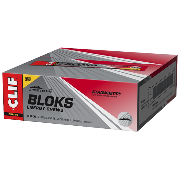 Clif Blok | Energy Chews | Doos 18 x 6 Bloks