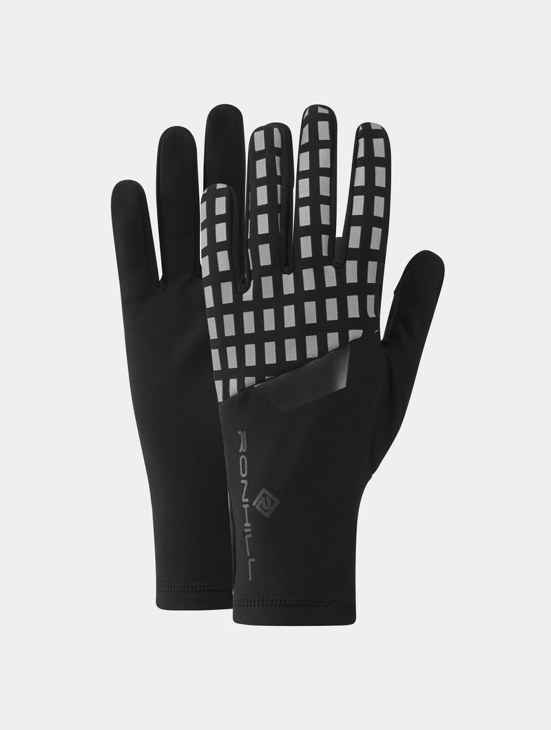 Ronhill Afterhours Glove - Handschoenen - Black/BrWhite/Rflct - Dutch Mud Men